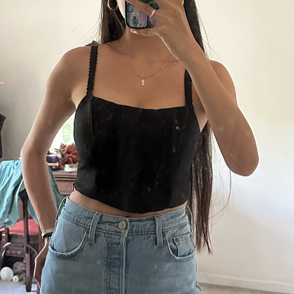 Zara Tops Zara Bustier Top Poshmark